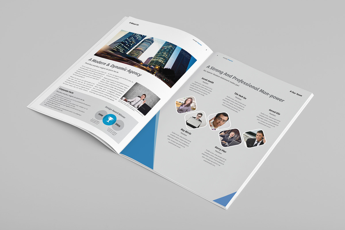 Multipurpose Proposal Template, a Stationery Template by GreenDesign (Photo 2 of 7)