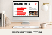 Resume Portfolio, a Presentation Template by Occy Design (Thumbnail 2 of 6)