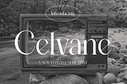 Celvane | Classic Serif Typeface, a Serif Font by Artdez (Thumbnail 1 of 5)