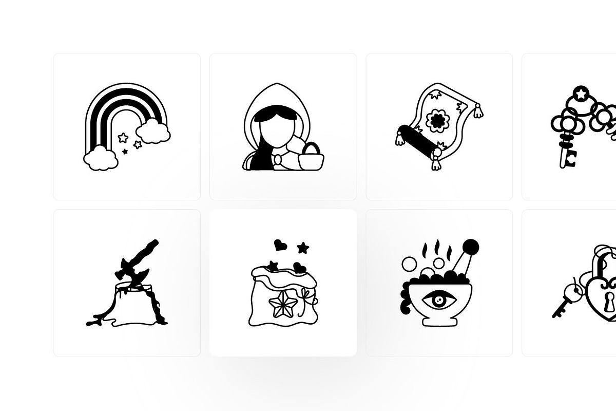 Fairytale and Fantasy Icons Art, a Duotone Icon by Prosymbols (Photo 10 of 10)