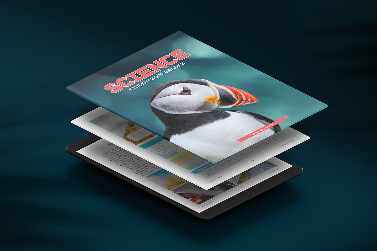 Science eTextbook Template 4.0 iPad, a Magazine Template by fisihsani (Photo 4 of 9)
