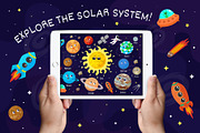 Outer Space for kids, an Education Illustration by SvetaDraws (Thumbnail 2 of 5)