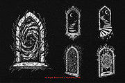 10 Bundle Dark Art Dimension Door, an Illustration by Morspective (Thumbnail 3 of 7)