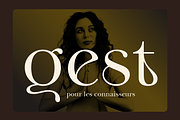 Anges - stylistic Art Nouveau font, a Serif Font by TypeFaith Fonts (Thumbnail 9 of 13)