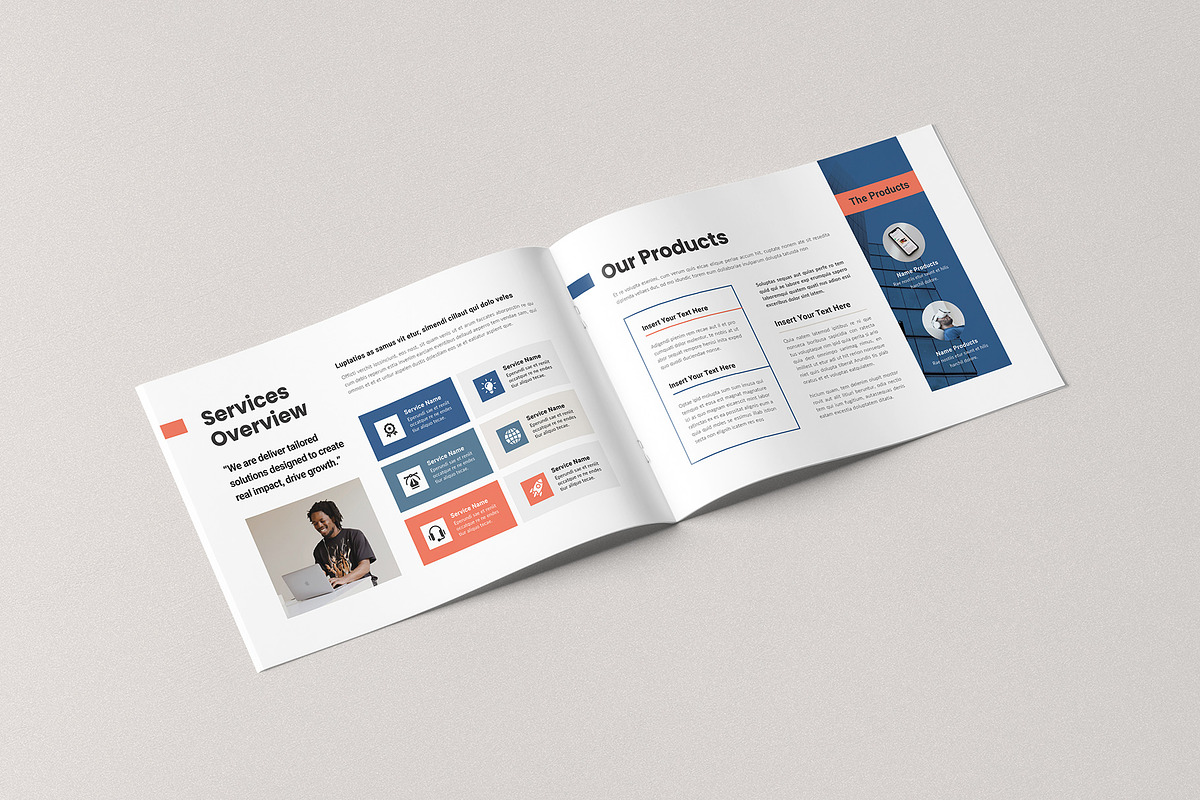 Company Profile Template, a Brochure Template by Creativity-Design (Photo 4 of 7)