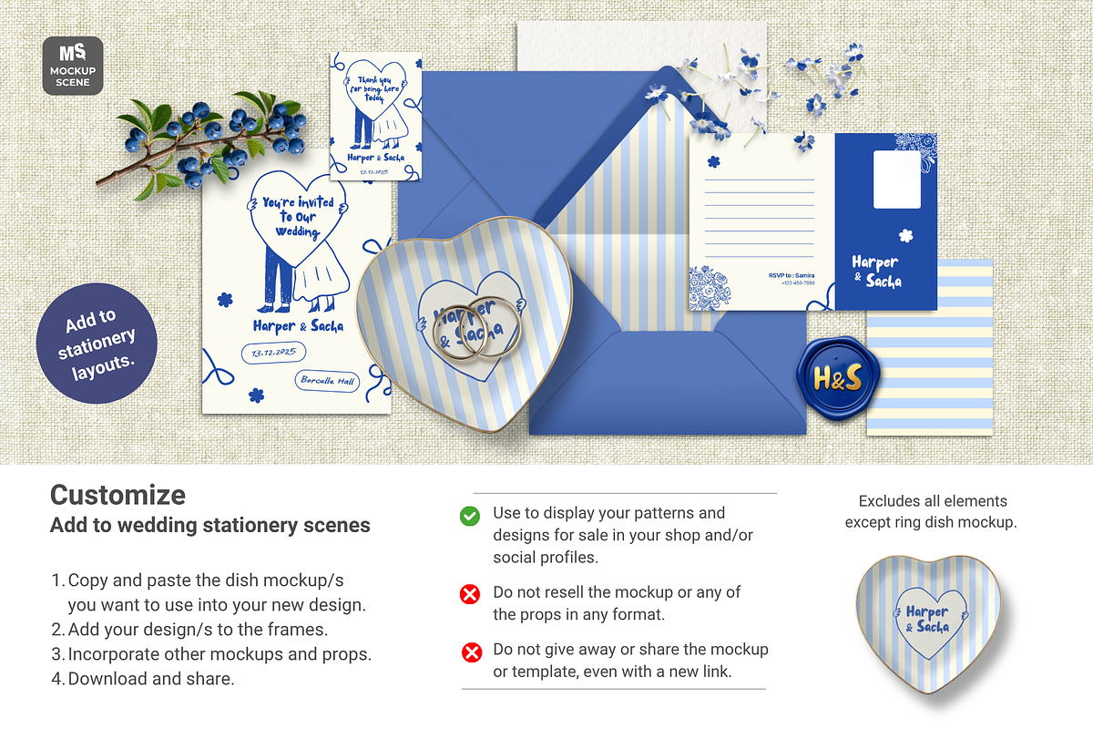 Ceramic Jewelry Dish Canva Mockup, a Household Mockup by Mockup Scene (Photo 12 of 12)
