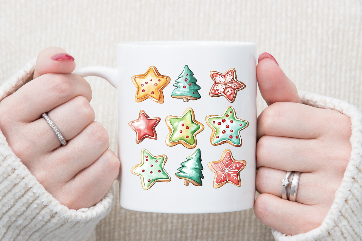 Hand Drawn Cartoon Christmas Clipart, an Illustration by Sublimation Artist (Photo 5 of 6)