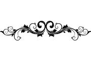 Vintage Scrollwork Divider Designs, an Object Graphic by Designer_Momina (Thumbnail 4 of 5)