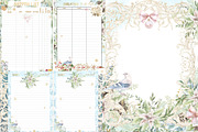 Watercolor Christmas ornament bundle, a Decorative Illustration by WonderWonder (Thumbnail 7 of 20)