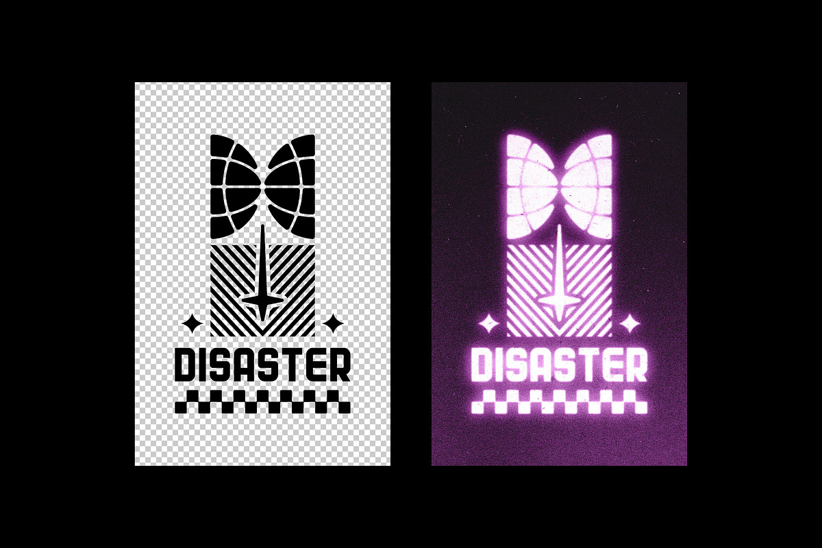 Hazy Grain Text Effect, a Layer Style Add-On by Design Squad