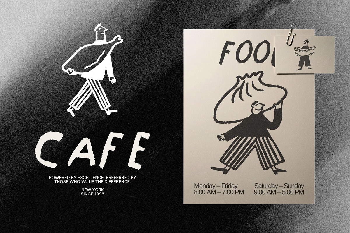 Food, Plates & People: 50 Characters, a Food Illustration by Veyla (Photo 11 of 14)