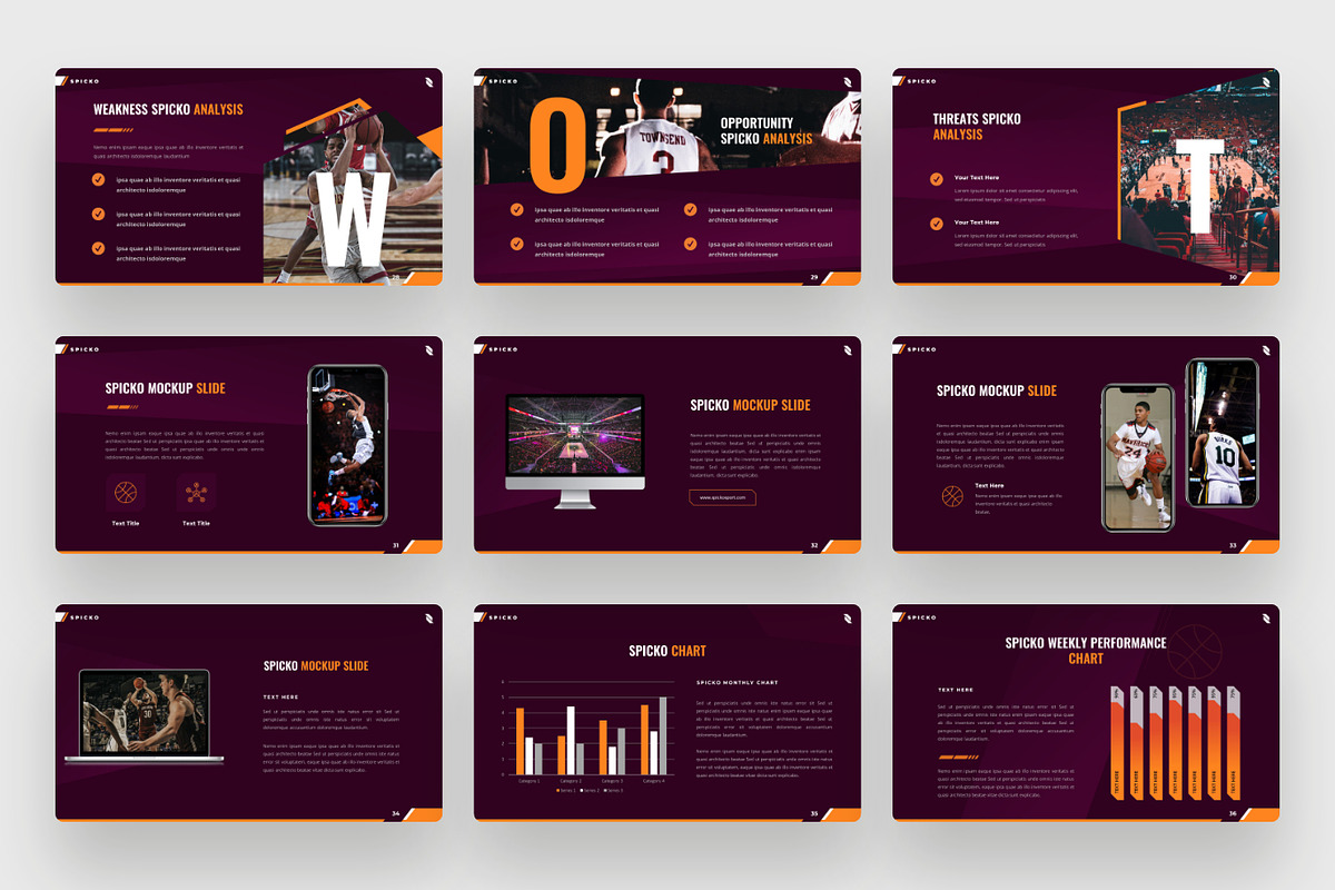 Spicko - Google Slides Basketball, a Presentation Template by BeadyLab (Photo 5 of 6)
