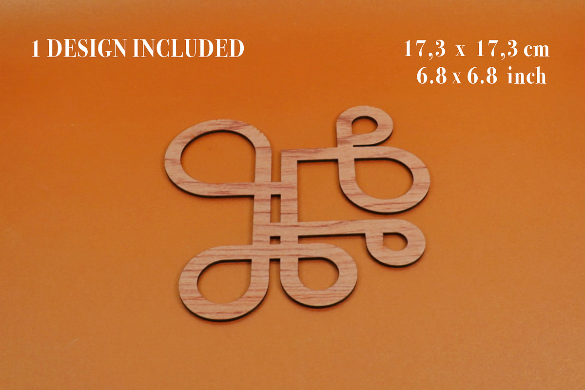 Trivet Ghirigoro File for Laser Cut., an Object Graphic by MaramadeLaser (Photo 2 of 5)