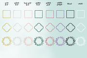 Frames glitter gold shapes elements, an Object Graphic by Ducatum (Thumbnail 4 of 4)