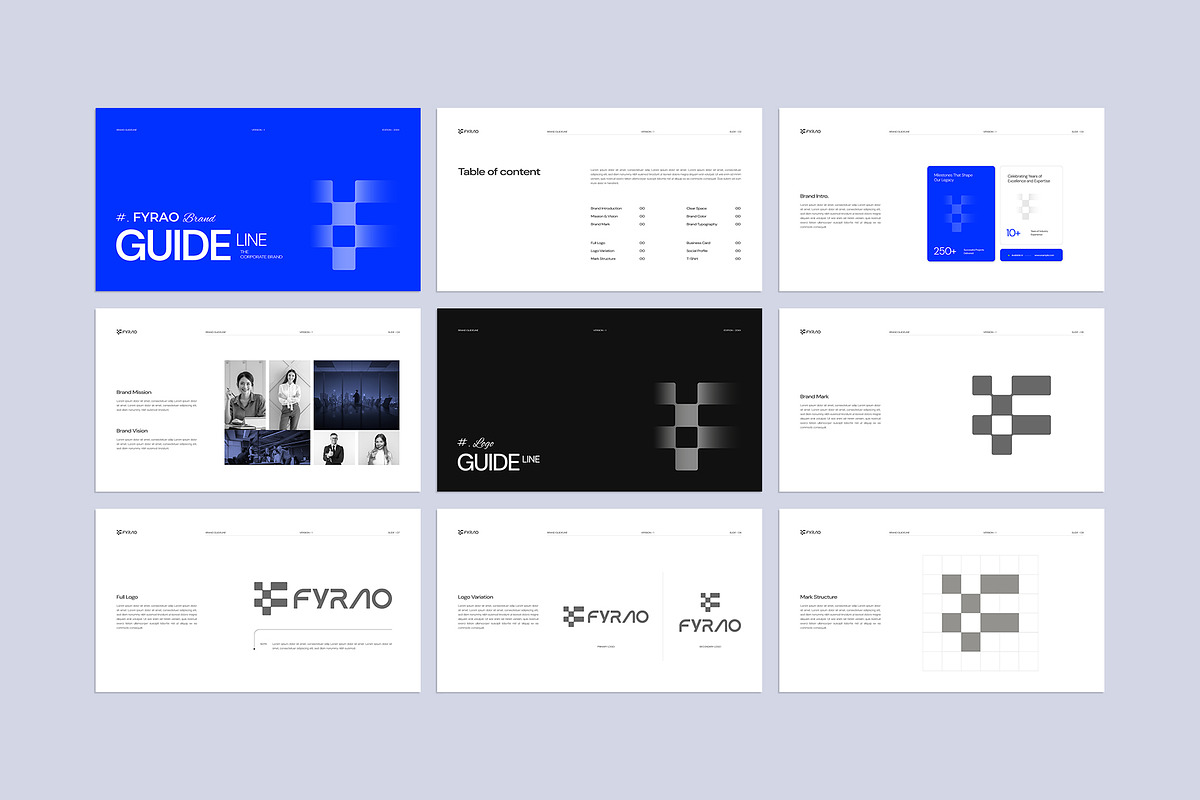 Brand Guideline Presentation, a Presentation Template by graphypix (Photo 5 of 7)
