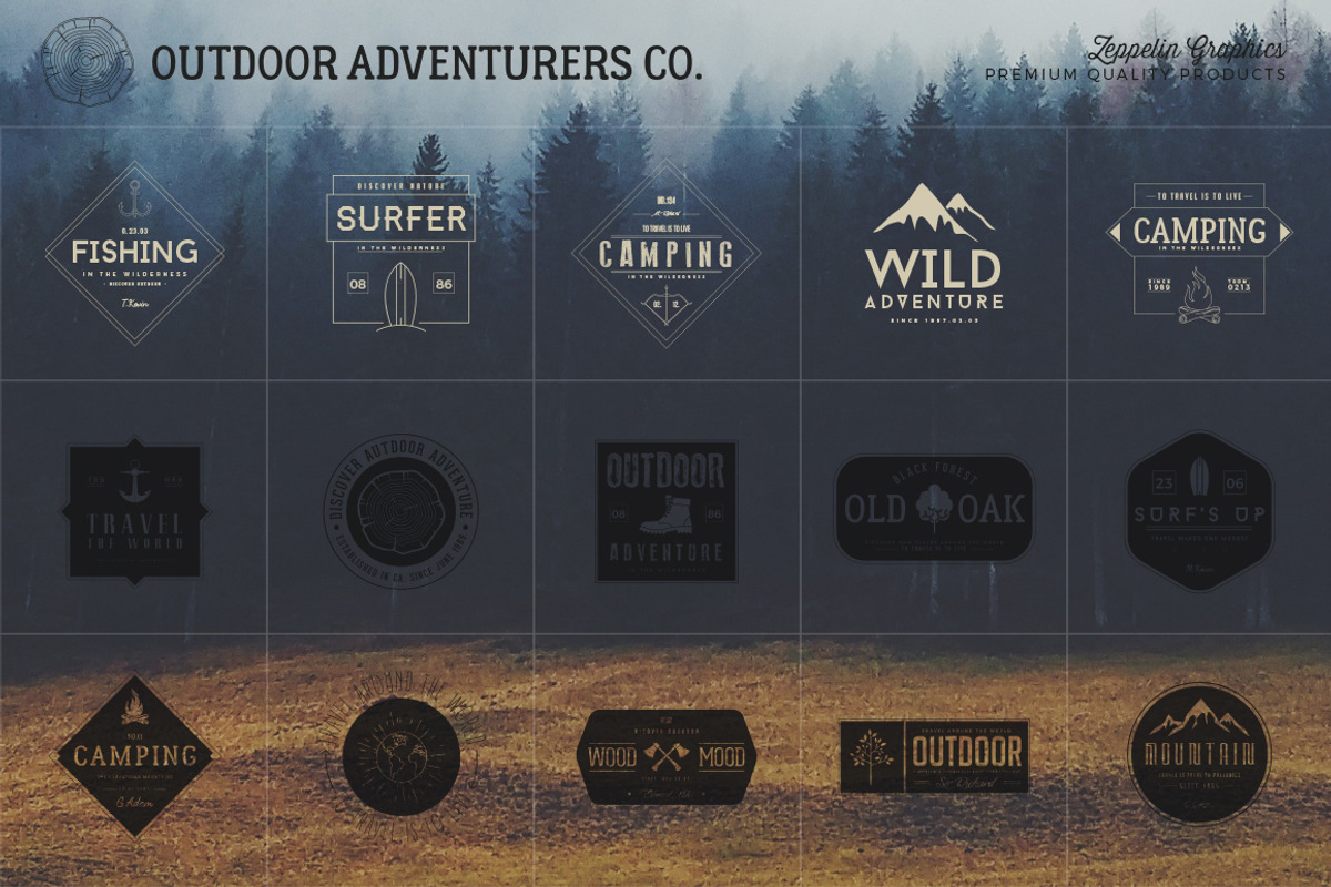1500 Logos Bundle Collection, a Branding & Logo Template by Graphicdome (Photo 31 of 185)
