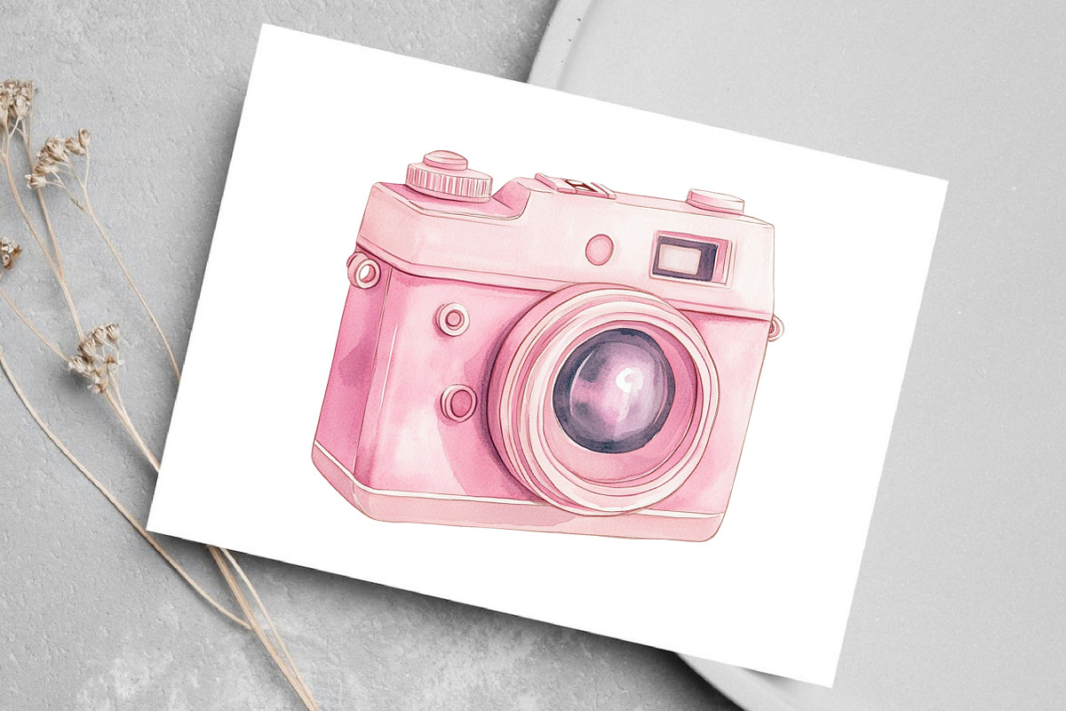 Watercolor Kawaii Girly Aesthetic, an Illustration by Canvas Craft (Photo 4 of 7)