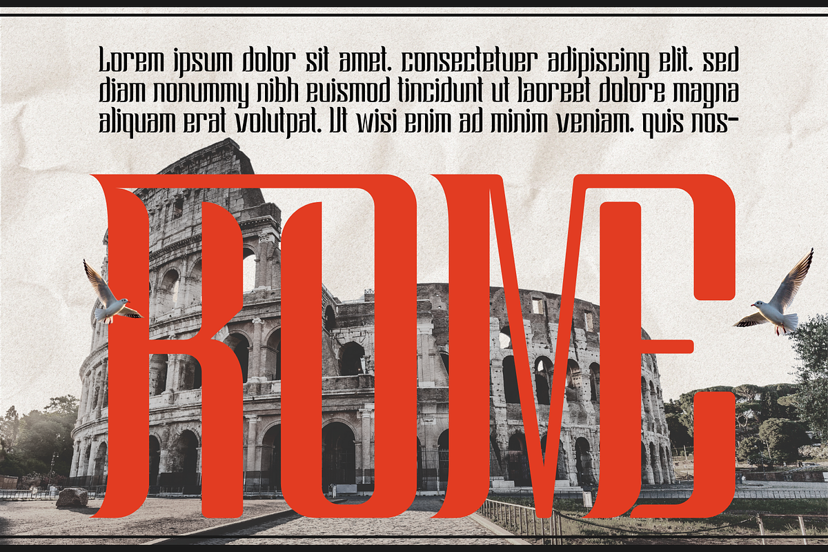 PANTHEON COMBINED - Condensed Font, a Serif Font by 177Studio (Photo 4 of 8)