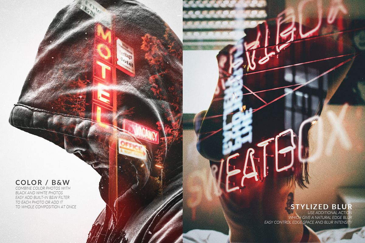 Analog Double Exposure Action, an Action Add-On by Mint Actions (Photo 11 of 11)