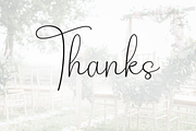 Rustic Wedding | Script Font, a Handwritten Font by Scratchones (Thumbnail 9 of 9)