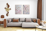Textural Floral Wall Art Collection, an Illustration by PrintablesByFranklyn (Thumbnail 5 of 10)