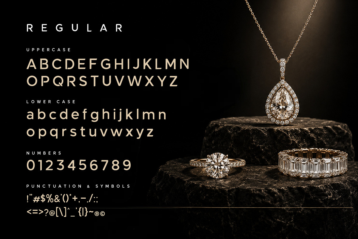 LUXEFORT – Luxury Premium Typeface, a Sans Serif Font by HypeWorksCo (Photo 7 of 7)