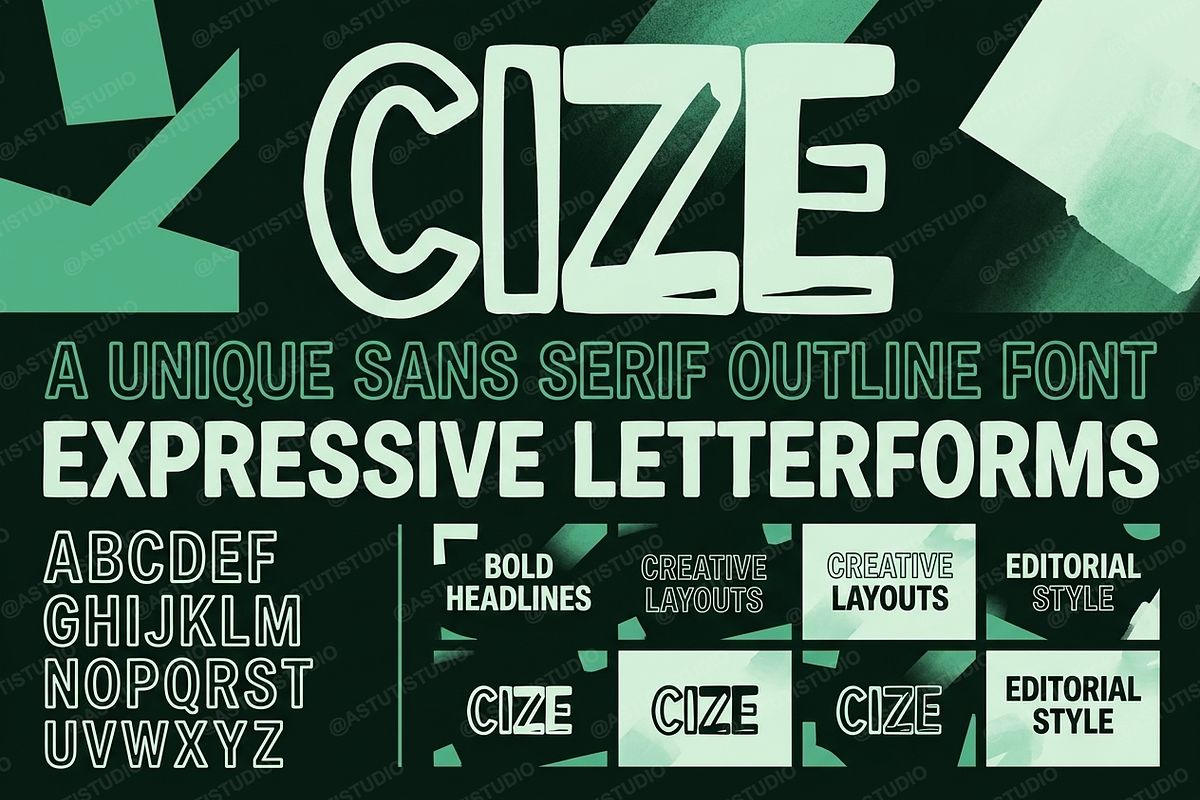 Cize - Elegant Modern Serif, a Serif Font by Astuti Studio (Photo 1 of 25)