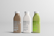 Milk Bottle Mock-Up 2 (Medium), a Packaging Mockup by AY Mock-Ups (Thumbnail 9 of 11)