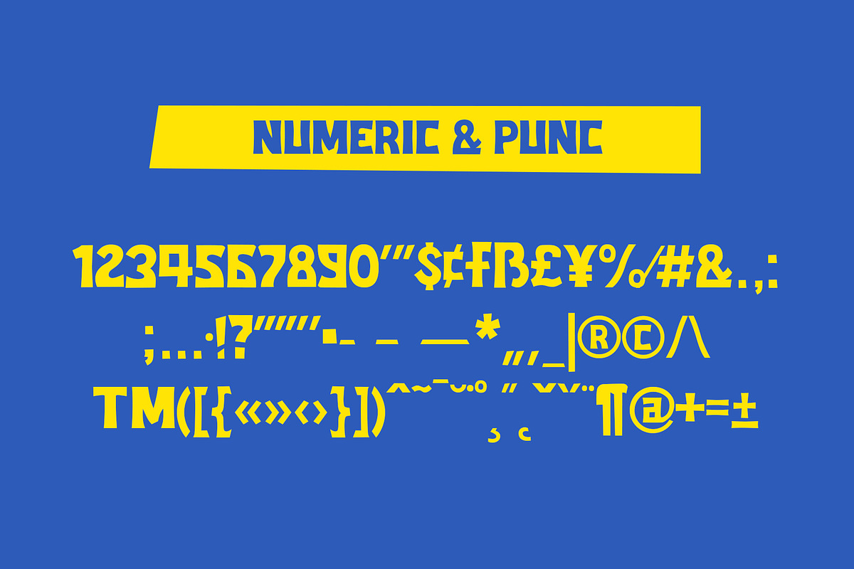 Balok Display Font, a Sans Serif Font by Pokal Studio (Photo 5 of 9)