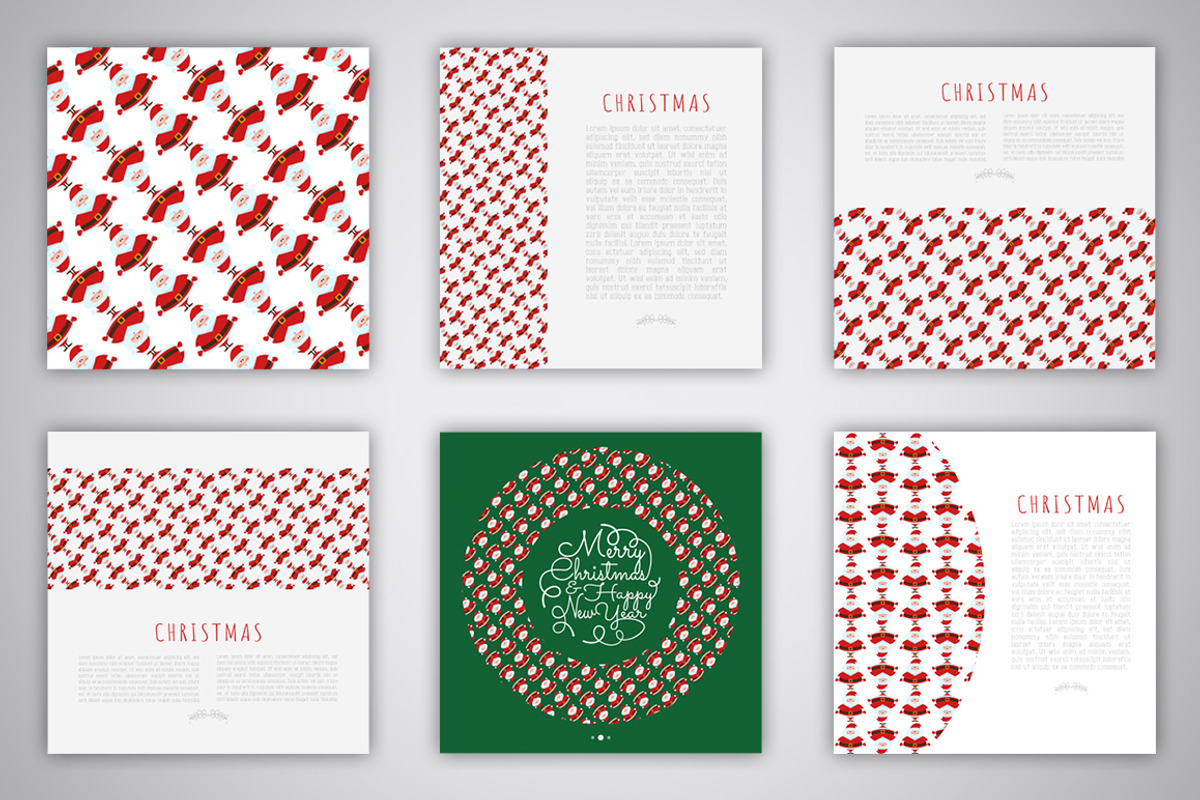 Funny Santa Concept, an Invitation Template by Alex Blogoodf (Photo 4 of 8)
