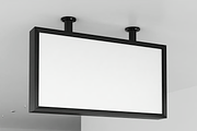Airport Wayfinding Signage Mockup, an Advertising Mockup by graphicsauce (Thumbnail 2 of 3)