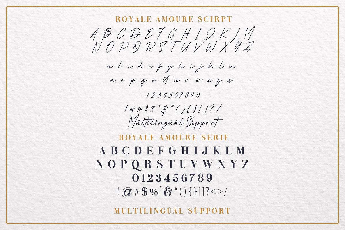Royale Amoure Font Du, a Serif Font by Almeera Std (Photo 10 of 12)