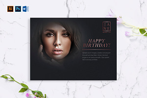 Makeup Artist Greeting Card