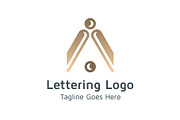 20 Logo Lettering A Template Bundle, a Branding & Logo Template by Acongraphic (Thumbnail 16 of 21)