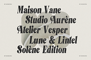 Atelier Modern Serif Font, a Serif Font by Nonceni (Thumbnail 3 of 15)