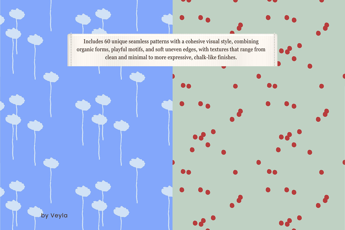 Soft Season: 60 Seamless Patterns, a Pattern Graphic by Veyla (Photo 15 of 21)