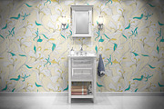 Colorful Orchid Floral Pattern, a Pattern Graphic by StudioGlouna (Thumbnail 7 of 9)