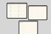 Dated 2024 Digital Planner, a Websites & App Template by Anne Kristin Designs (Thumbnail 4 of 4)