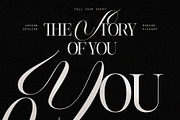 Hazel Shore - Serif & Script Duo, a Serif Font by SilverStag Type Foundry (Thumbnail 23 of 30)