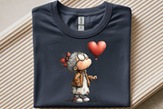 Quirky Elderly Valentine Woman PNG, an Illustration by SinaCreation (Thumbnail 7 of 11)