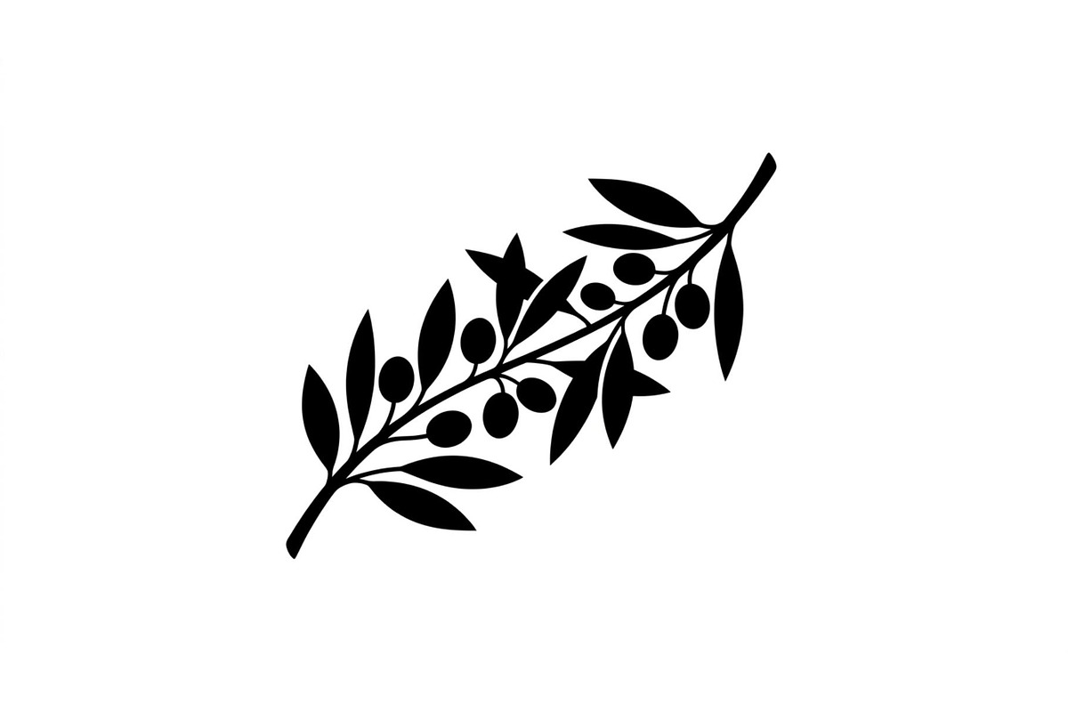 Olive Leaf Silhouette Collection, an Object Graphic by Designer_Momina (Photo 2 of 3)