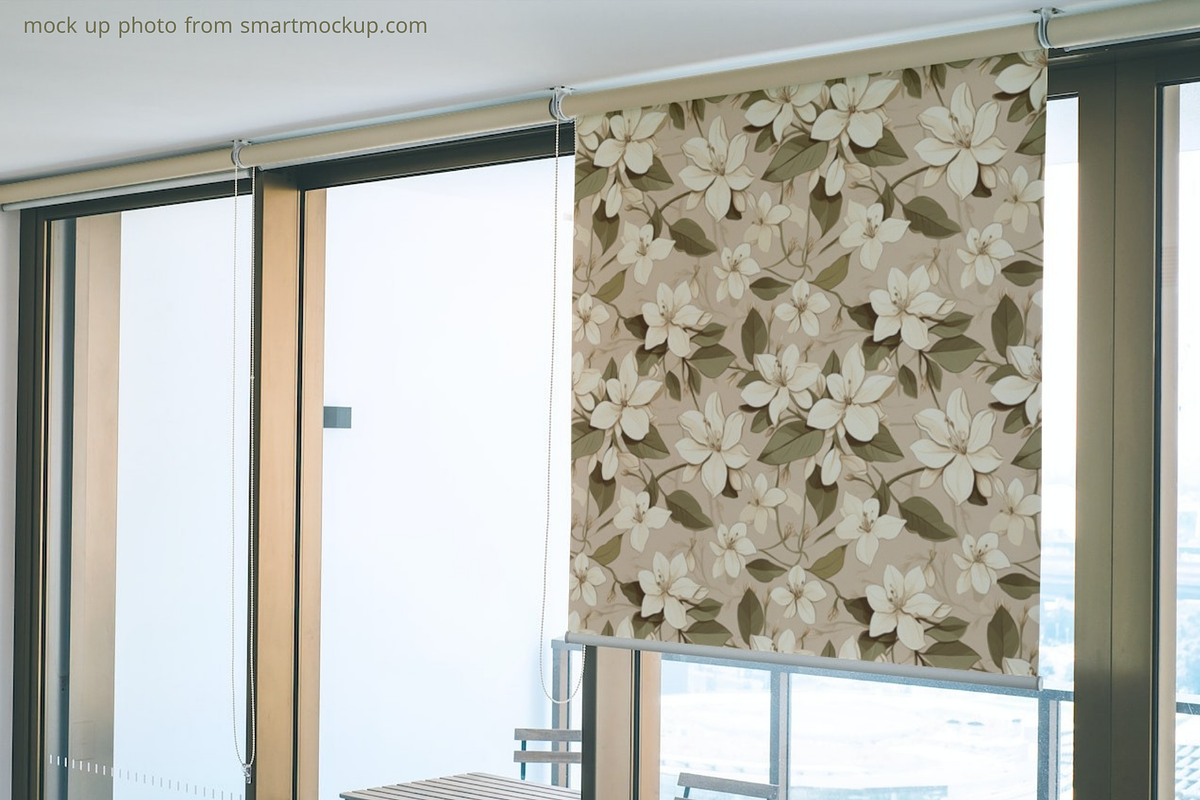 Jasmine inthe garden SeamlessPattern, a Pattern Graphic by STUDIO CHOTI (Photo 5 of 7)