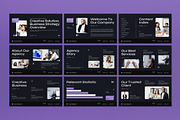 Black Business Strategy Google Slide, a Presentation Template by graphicook (Thumbnail 2 of 5)