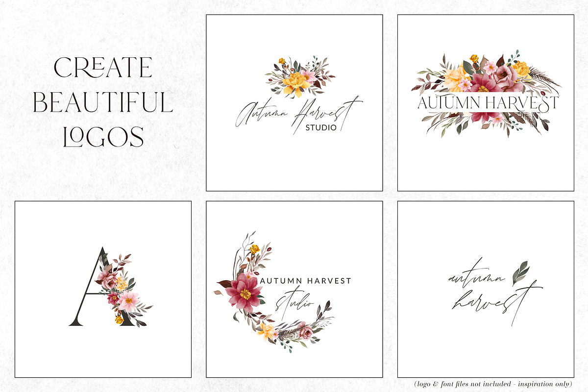 Fragrant Harvest - Fall Clipart, an Illustration by The Autumn Rabbit Ltd (Photo 10 of 11)