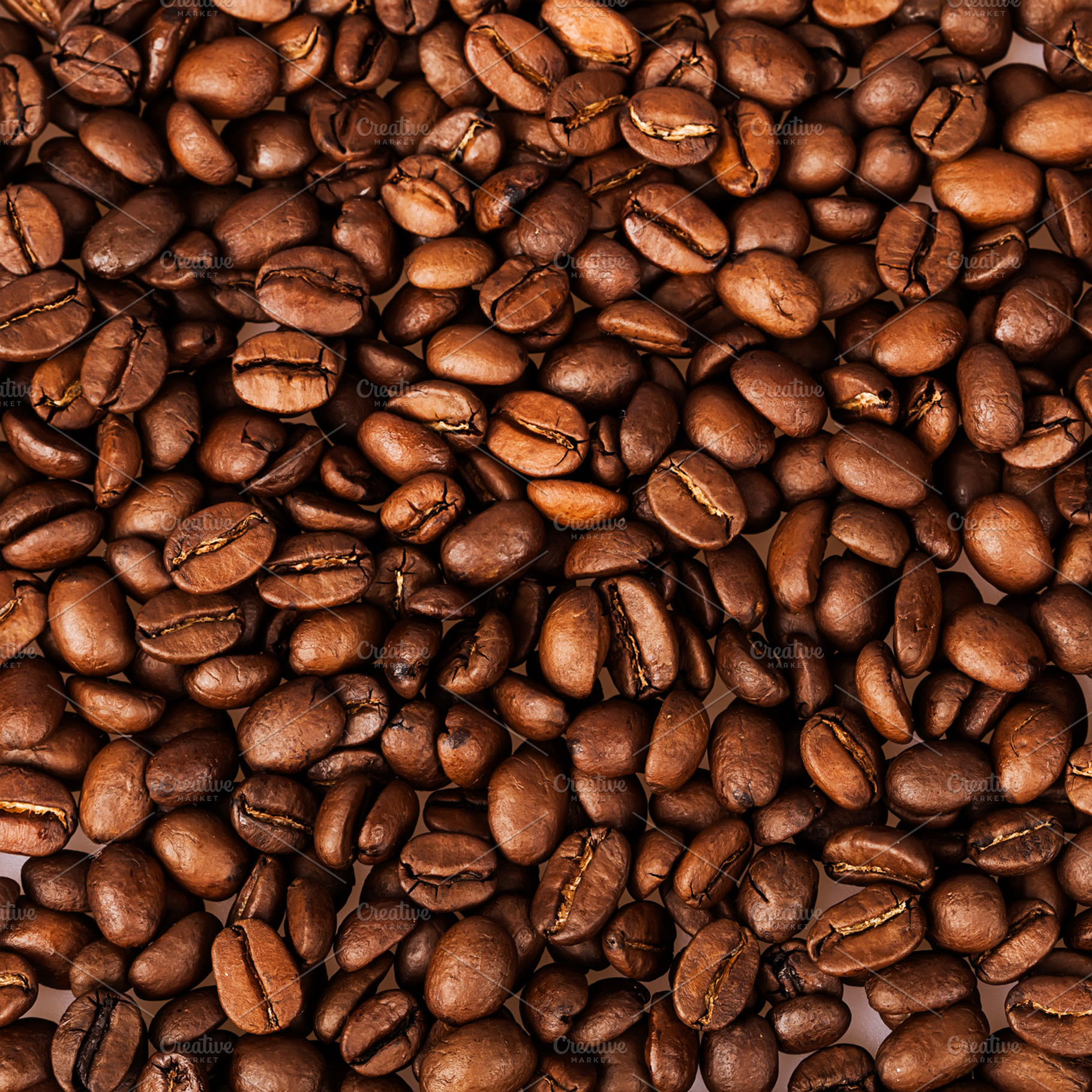 Coffee beans background containing agriculture, arabica, and aroma