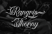Royal Veins | Tattoo Script, a Blackletter Font by Denustudios (Thumbnail 2 of 12)