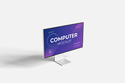 Computer Screen Mockup, a Product Mockup by bimockup (Thumbnail 6 of 6)