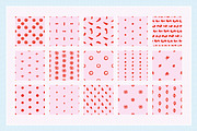 135 Whimsical Patterns and Clip Art, a Pattern Graphic by Leila Divine (Thumbnail 9 of 23)