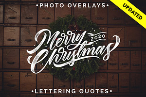 Merry Christmas 9 Lettering