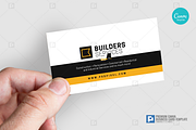 Construction Canva Business Card 02, a Business Card Template by PSDPixel (Thumbnail 4 of 4)